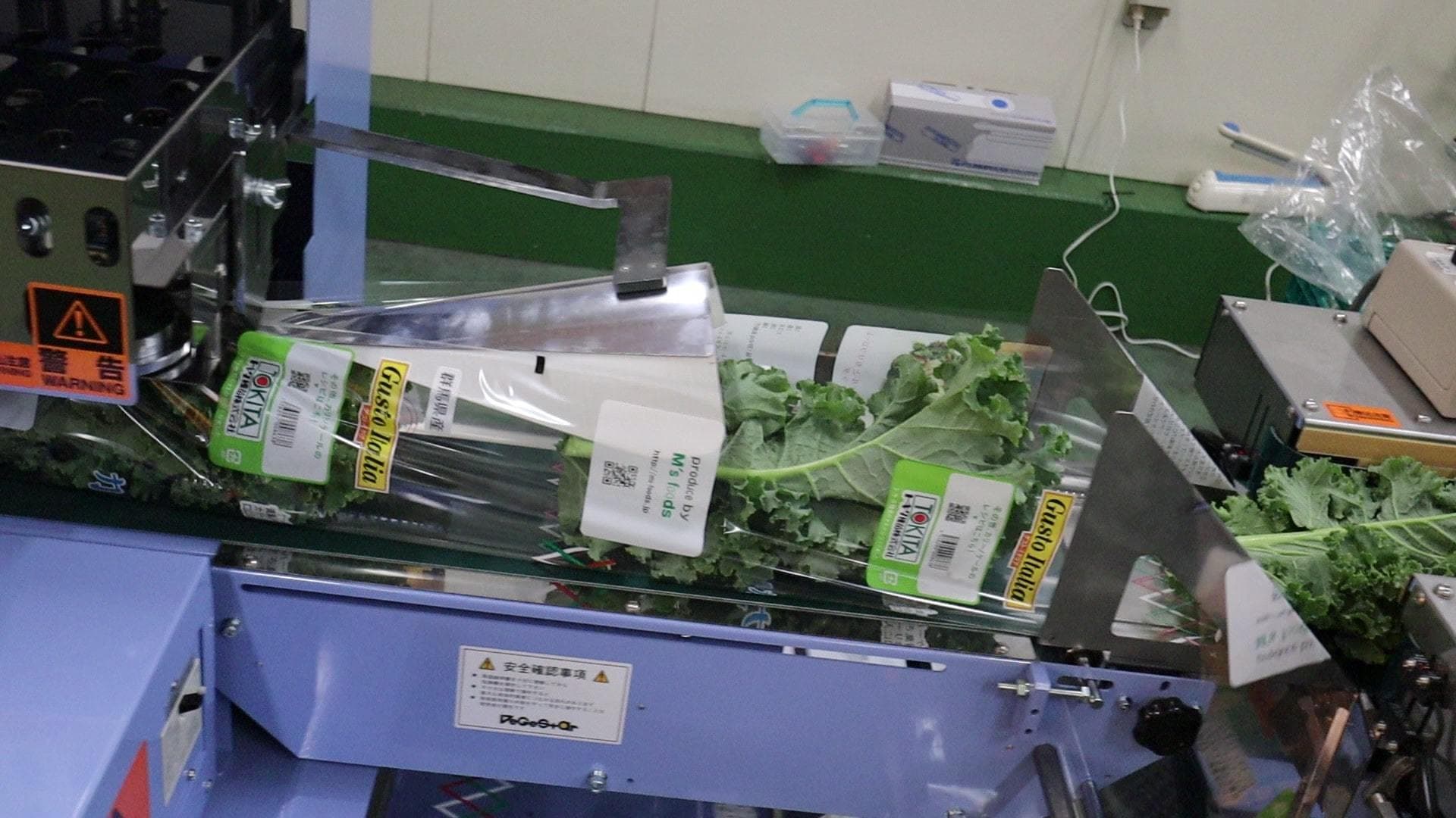 エムズフーズ カリーノケール包装機