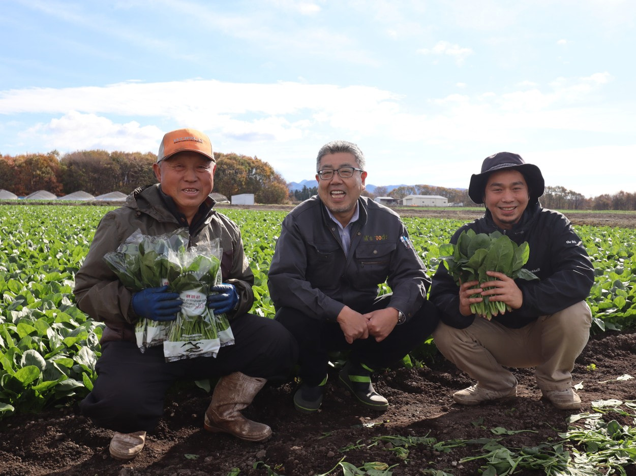 角田さん親子と芦田エムズフーズ社長