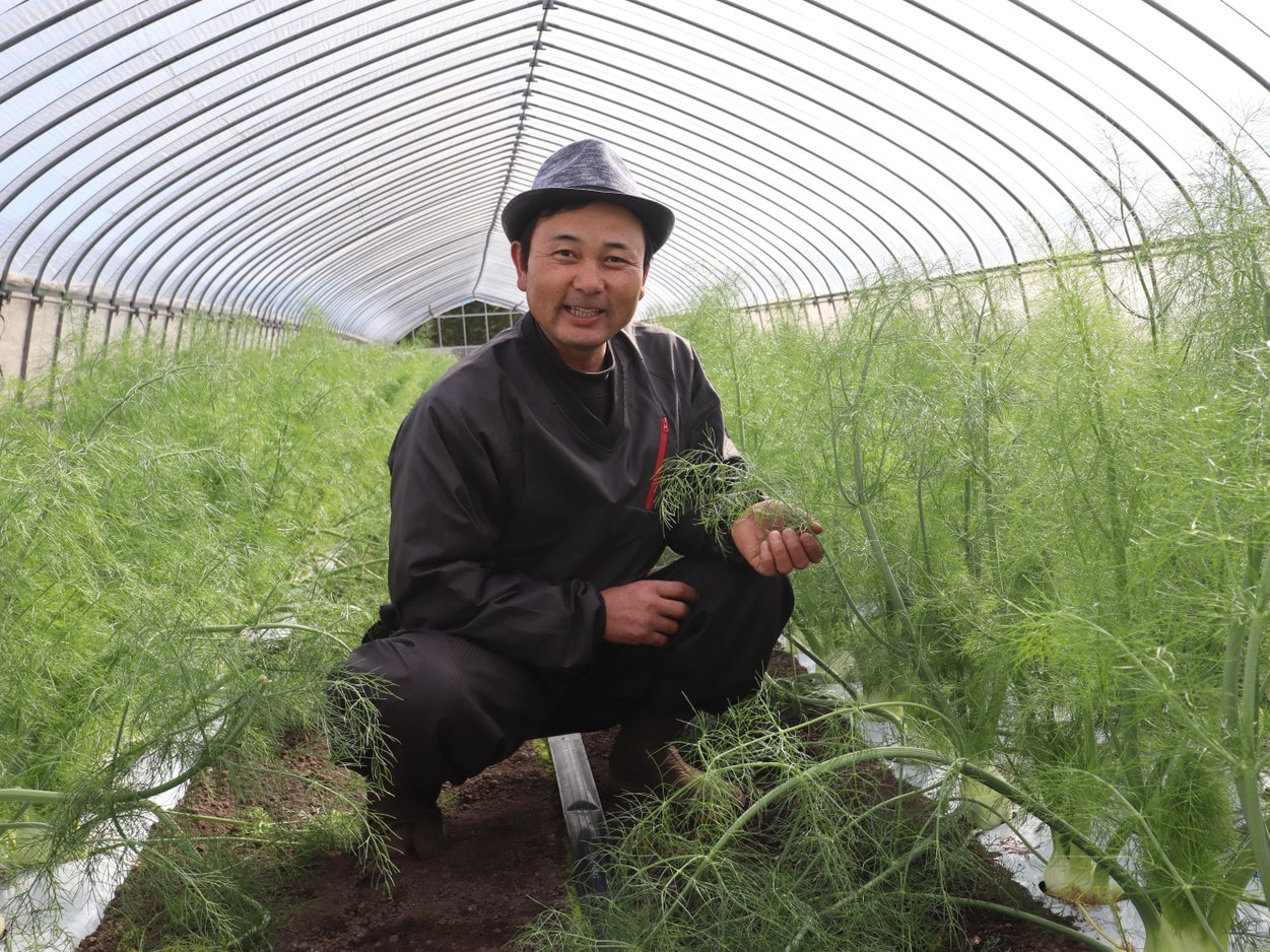 昭和村の廣瀬農園さん