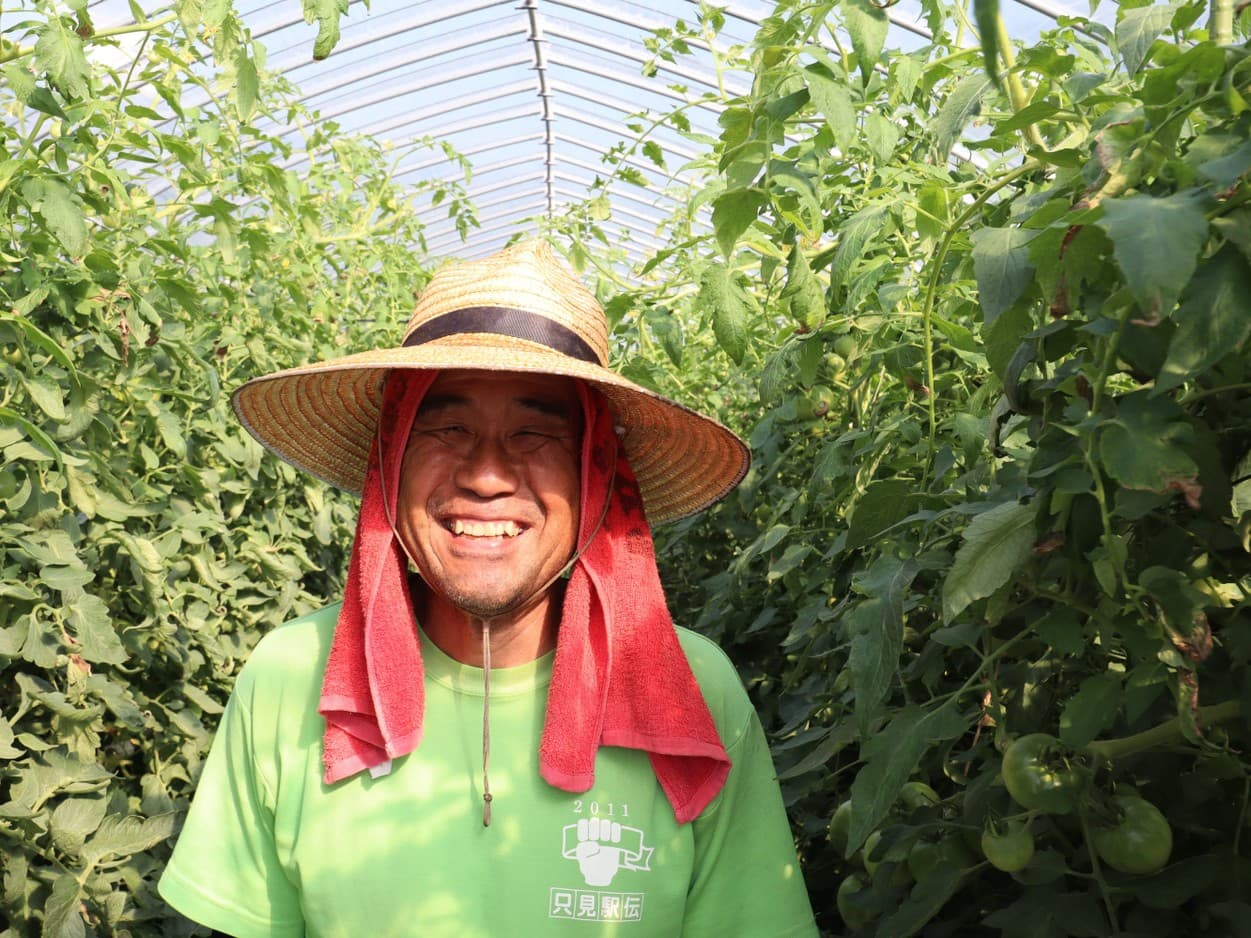 南郷トマト 小野さん
