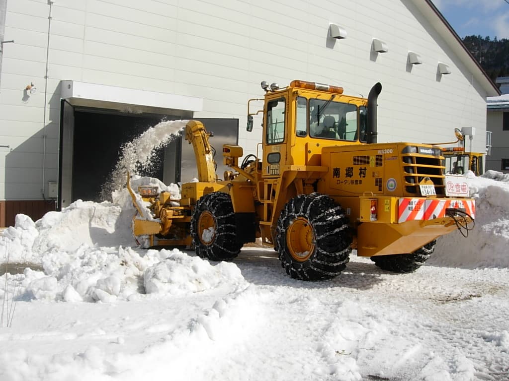 南郷トマト選果場 雪室